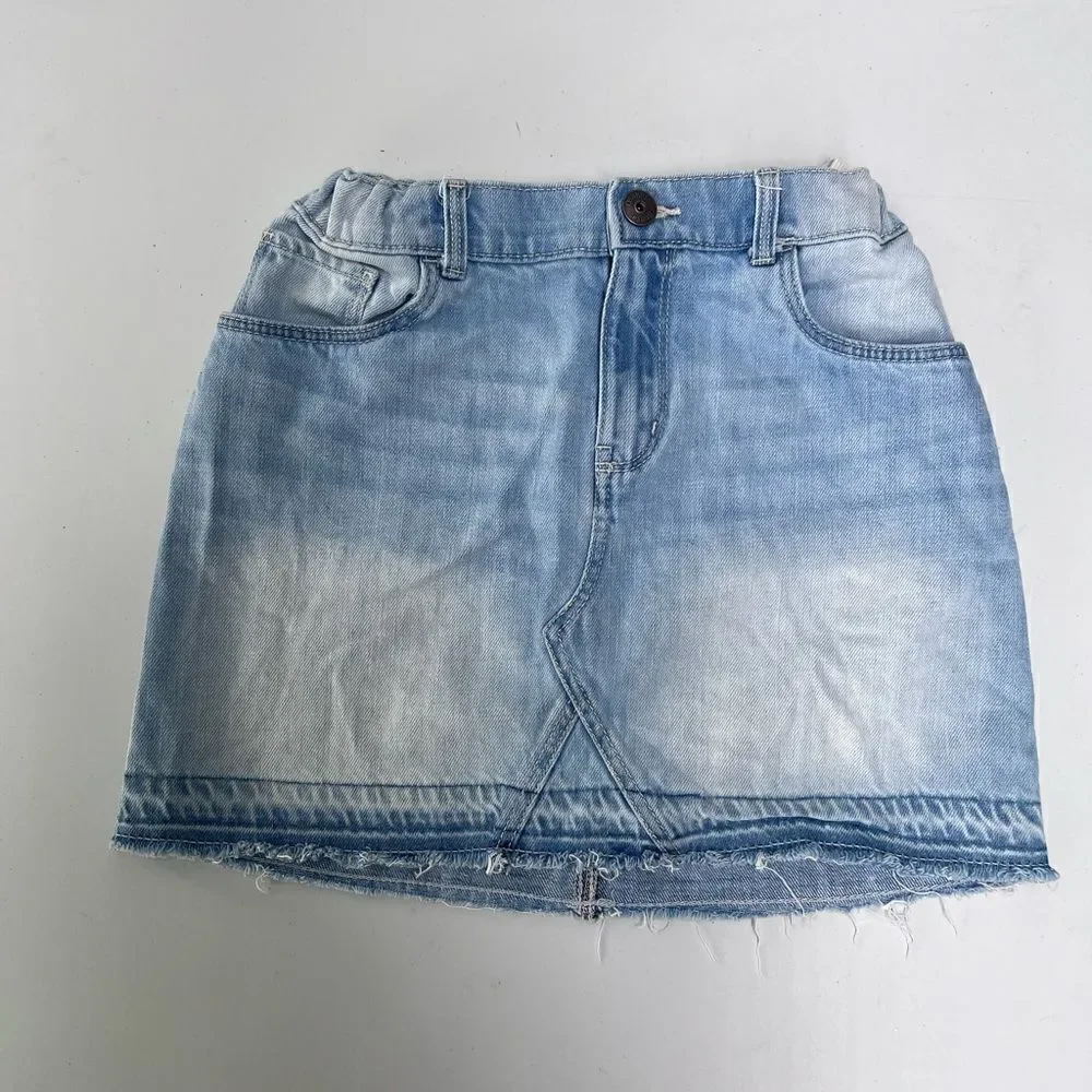 OshKosh B'gosh Youth Girl's Size 10 Denim Jean Skirt